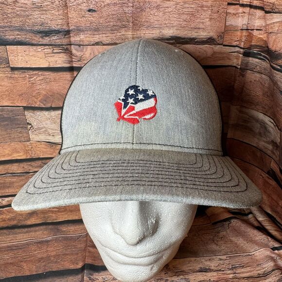 Nexgen USA Cotton Boll Logo Hat SnapBack Adjustable Cap Patriotic Agriculture - Picture 1 of 10